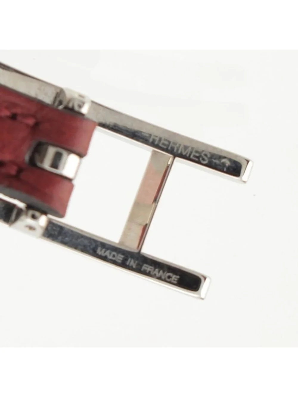 Hermes Behapi Double Tour Bracelet Swift Pink Bordeaux